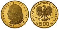 500 złotych 1976, Kazimierz Puławski, złoto 29.9