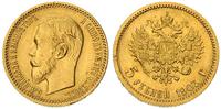 5 rubli 1903, złoto 4,29 g