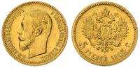 5 rubli 1903, złoto 4,30 g