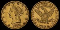 10 dolarów 1901, Filadelfia, złoto 16.68 g