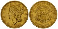 20 dolarów 1850, Filadelfia, złoto 33.26 g, najs