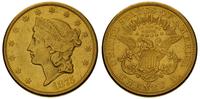 20 dolarów 1875/CC, Carson City, złoto 33.39 g