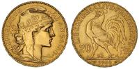 20 franków 1908, złoto 6.45 g