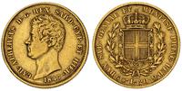 20 lirów 1847, Turyn, złoto 6.40 g