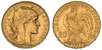 20 franków 1911, złoto 6.45 g