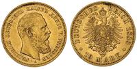 10 marek 1888, Berlin, złoto 3.95 g