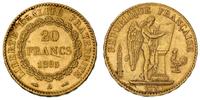 20 franków 1895, Paryż, złoto 6.44 g
