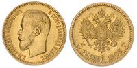 5 rubli 1903, złoto 4.30 g
