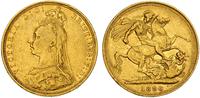 1 funt 1890, Londyn, złoto 7.94 g