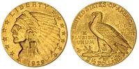 2 1/2 dolara 1929, Filadelfia, złoto 4.19 g