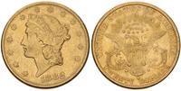 20 dolarów 1882/S, San Francisco, złoto 33.36 g