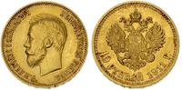 10 rubli 1911, złoto 8.60 g