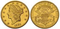20 dolarów 1891/S, San Francisco, złoto 33.42 g