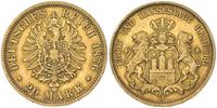 20 marek 1876, złoto 7.91 g