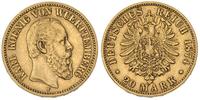 20 marek 1874, złoto 7.93 g