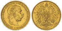 10 koron 1897, złoto 3.40 g