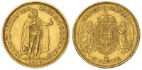 10 koron 1904/KB, złoto 3.39 g
