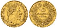 10 franków 1864/BB, Strasburg, złoto 3.22 g