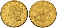 20 dolarów 1876/CC, Carson City, złoto 33.36 g