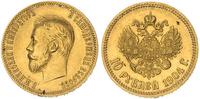 10 rubli 1904, Petersburg, złoto 8.60 g