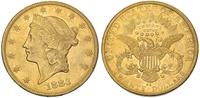 20 dolarów 1883/CC, Carson City, złoto 33.33 g