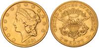 20 dolarów 1861, Filadelfia, złoto 33.30 g