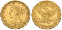 10 dolarów 1881, złoto 16.70 g
