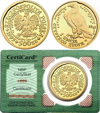 500 złotych 1995, Warszawa, Orzeł bielik, złoto 