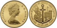 100 dolarów 1983, ODKRYCIE NOWEJ FUNLANDII, złot