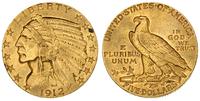 5 dolarów 1912, Filadelfia, złoto 8.33 g