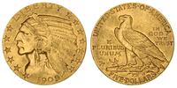 5 dolarów 1909/D, Denver, złoto 8.34 g