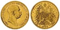 10 koron 1909, złoto 3.38 g