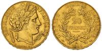 20 franków 1851/A, Paryż, złoto 6.43 g