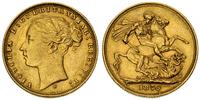 funt 1876, Londyn, złoto 7.97 g