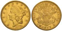20 dolarów 1869/S, San Francisco, złoto 33.36 g
