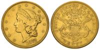 20 dolarów 1872/S, San Francisco, złoto 33.34 g