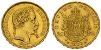 20 franków 1866/BB, Strassbourg, złoto 6.43 g