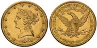 10 dolarów 1887/S, San Francisco, złoto 16.70 g