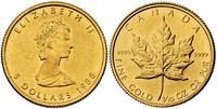 5 dolarów 1988, Ottawa, złoto próby 999.9, 3.14 