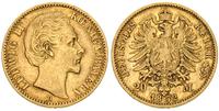20 marek 1872, złoto 7.89, Jaeger 194