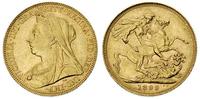 funt 1899, Londyn, złoto 7.98 g