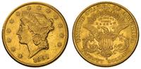 20 dolarów 1891/S, San Francisco, złoto 33.40 g