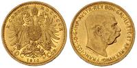 10 koron 1910, złoto 3.35 g