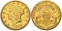 20 dolarów 1906/S, San Francisco, złoto 33.38  g