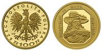 100 złotych 1999, Władysław IV, złoto 8.00 g