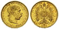 20 koron 1893, Wiedeń, złoto 8.06 g