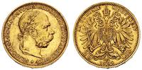 20 koron 1894, złoto 6.77 g