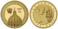 100 złotych 2005, Warszawa, Jan Paweł II, złoto 