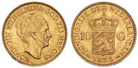 10 guldenów 1933, złoto 6.70  g