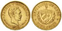 10 peso 1916, Filadelfia, Jose Marti, złoto, 16.